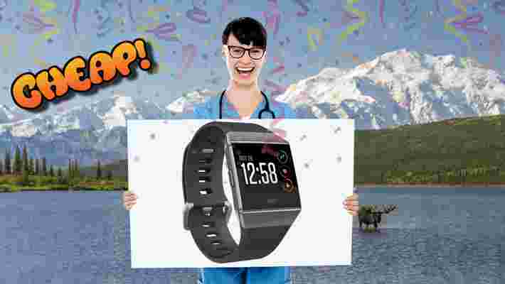 CHEAP: Get intimidatingly ripped with 20% off the Fitbit Ionic smartwatch