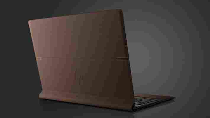 HP’s bringing sexy back with its new leather-wrapped laptop