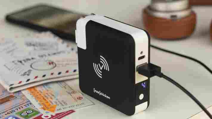 This $85 wireless charger doubles as a power bank, and it’s perfect for all your travels